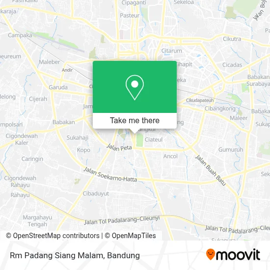 Rm Padang Siang Malam map