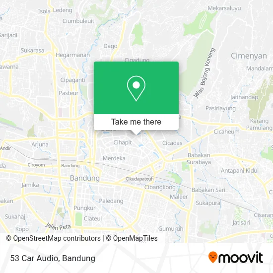 53 Car Audio map