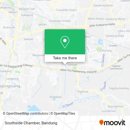 Southside Chamber map