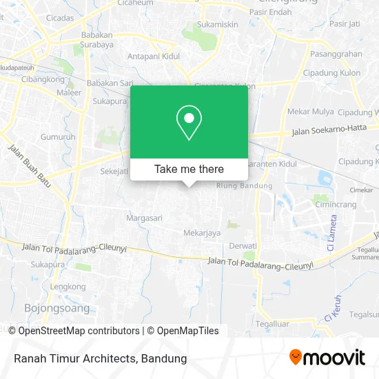 Ranah Timur Architects map