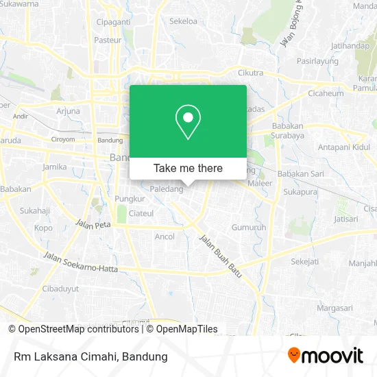 Rm Laksana Cimahi map