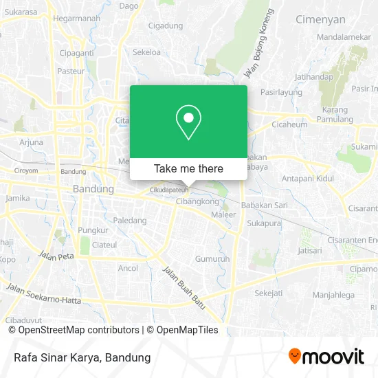 Rafa Sinar Karya map