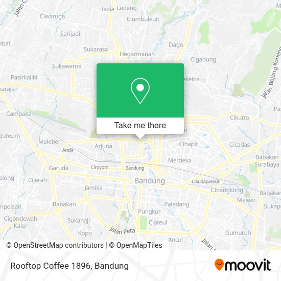 Rooftop Coffee 1896 map