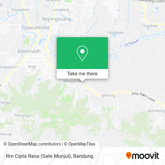 Rm Cipta Rasa (Sate Munjul) map