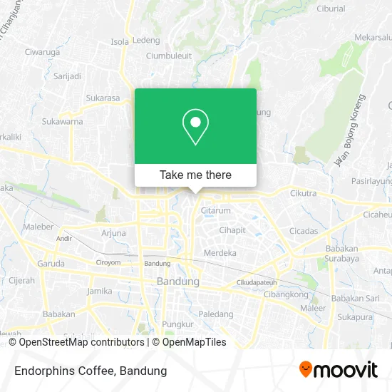 Endorphins Coffee map