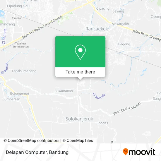 Delapan Computer map