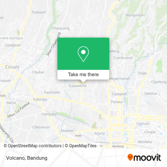 Volcano map