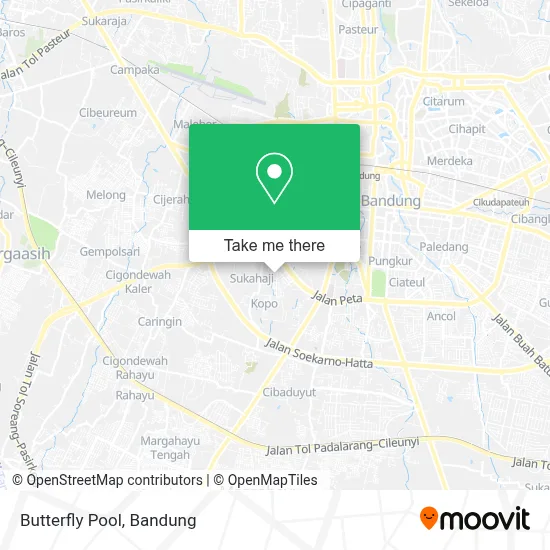 Butterfly Pool map