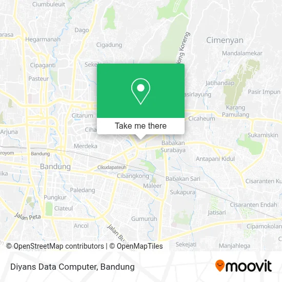 Diyans Data Computer map