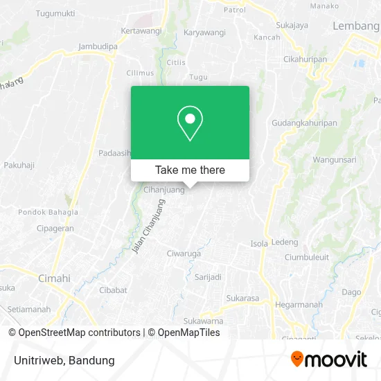 Unitriweb map