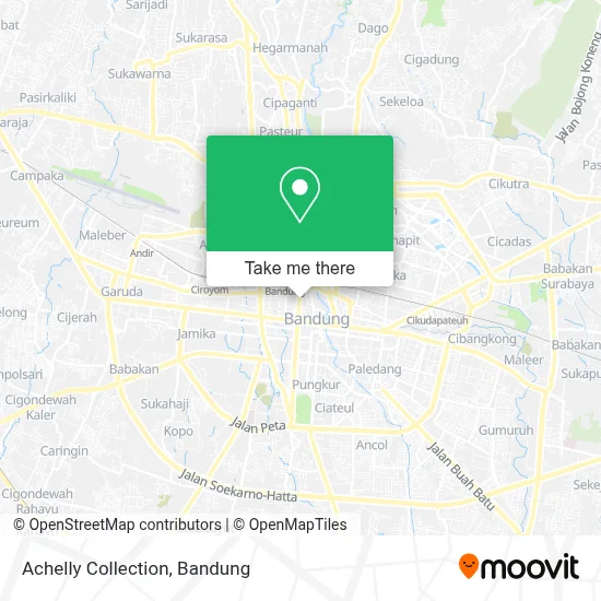 Achelly Collection map
