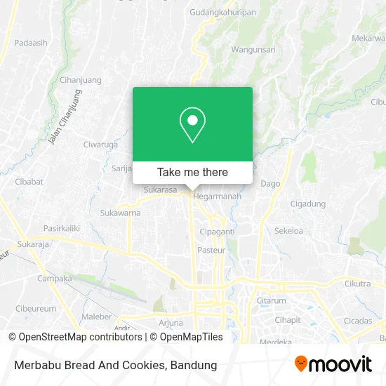 Merbabu Bread And Cookies map