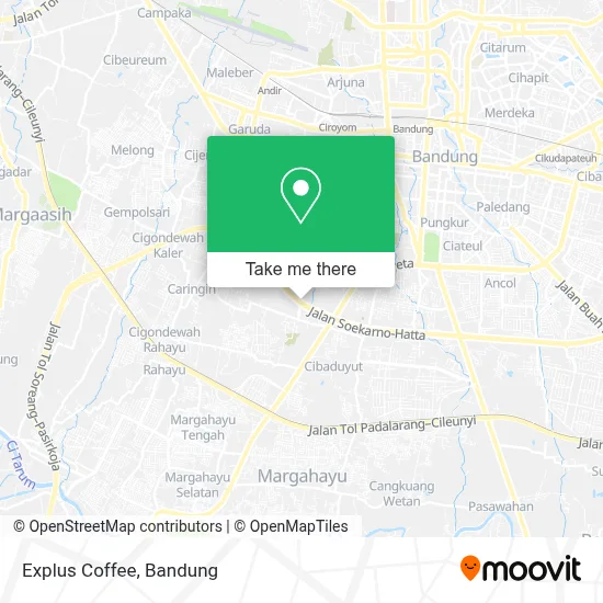 Explus Coffee map