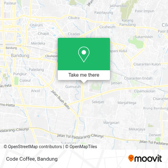 Code Coffee map