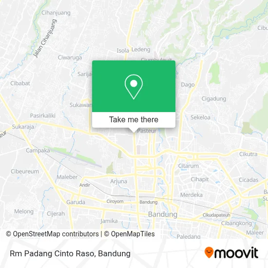 Rm Padang Cinto Raso map