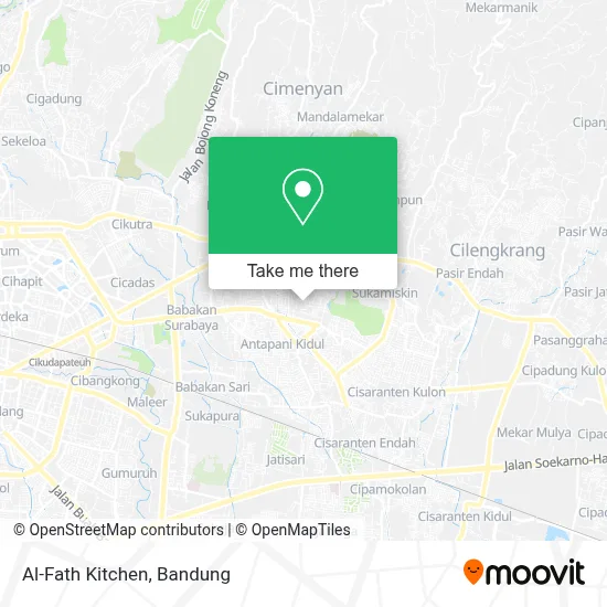 Al-Fath Kitchen map