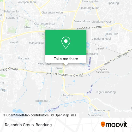 Rajendria Group map