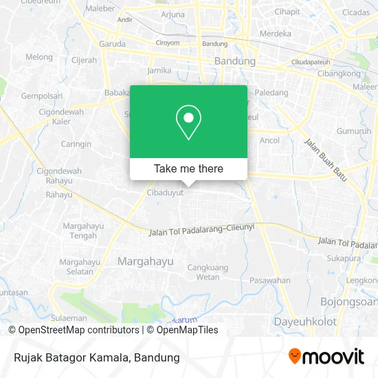 Rujak Batagor Kamala map