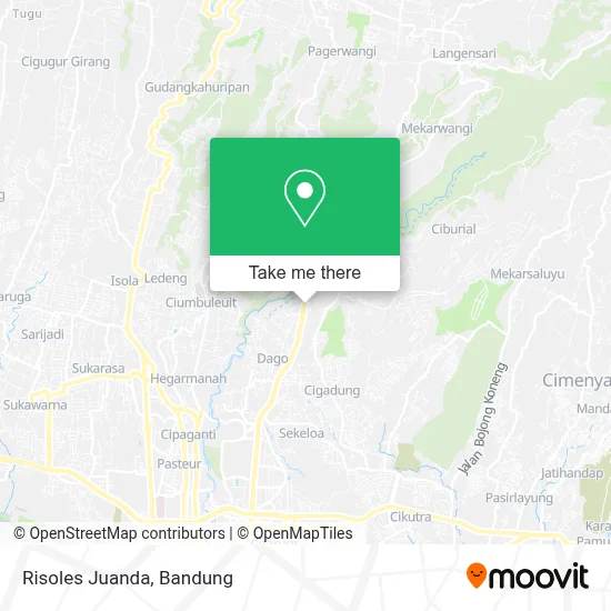 Risoles Juanda map