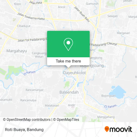 Roti Buaya map