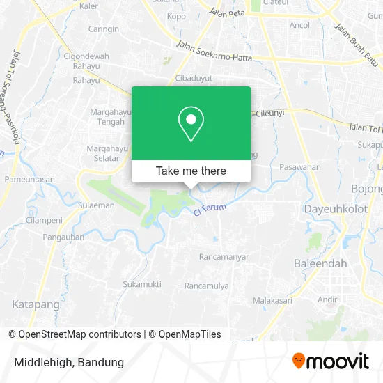 Middlehigh map