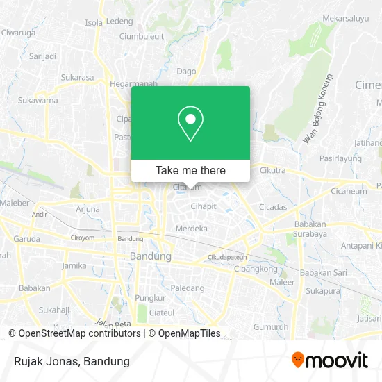 Rujak Jonas map