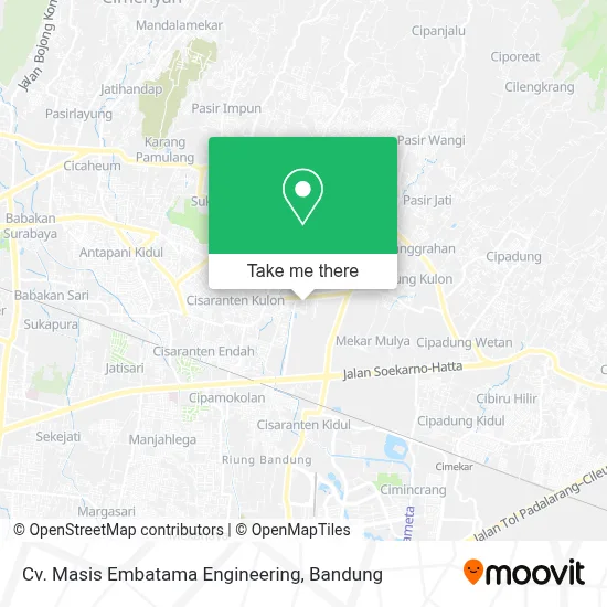 Cv. Masis Embatama Engineering map
