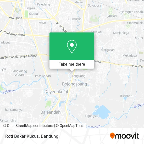 Roti Bakar Kukus map