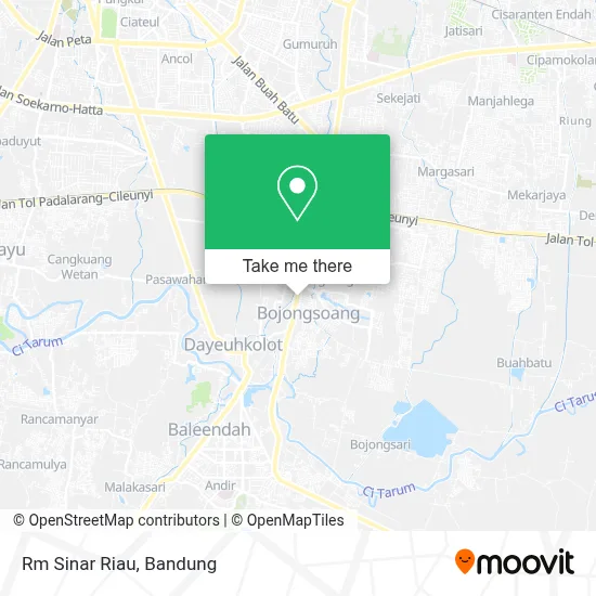 Rm Sinar Riau map