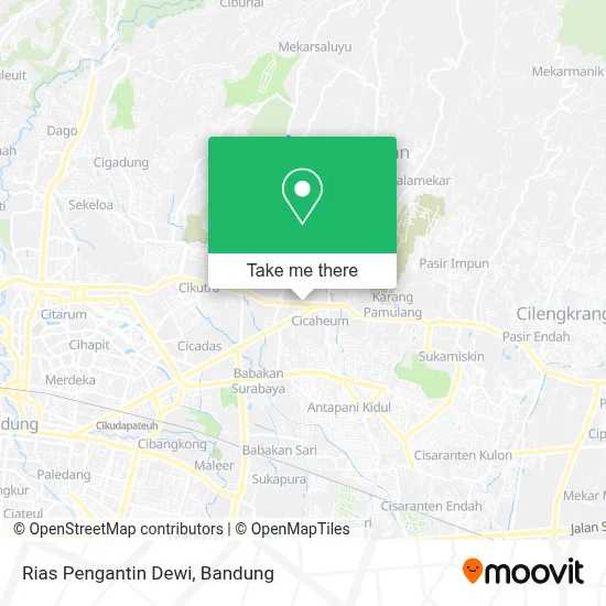Rias Pengantin Dewi map