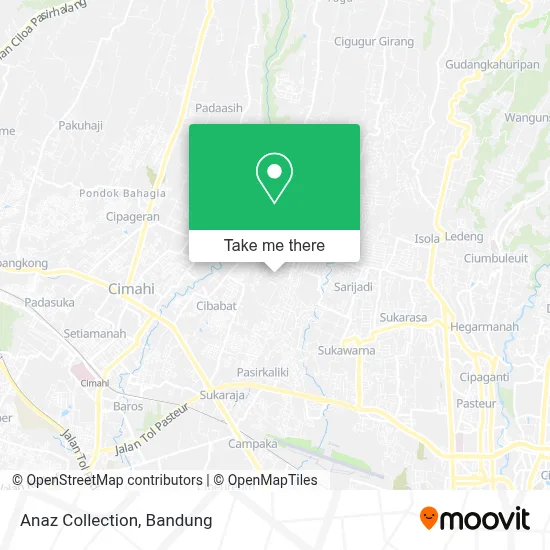 Anaz Collection map