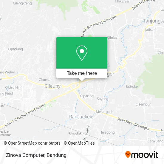 Zinova Computer map