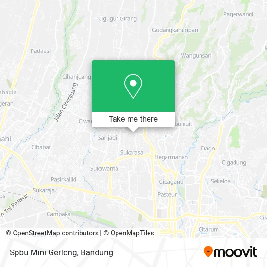 Spbu Mini Gerlong map
