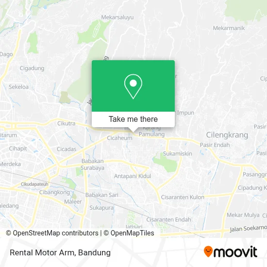 Rental Motor Arm map