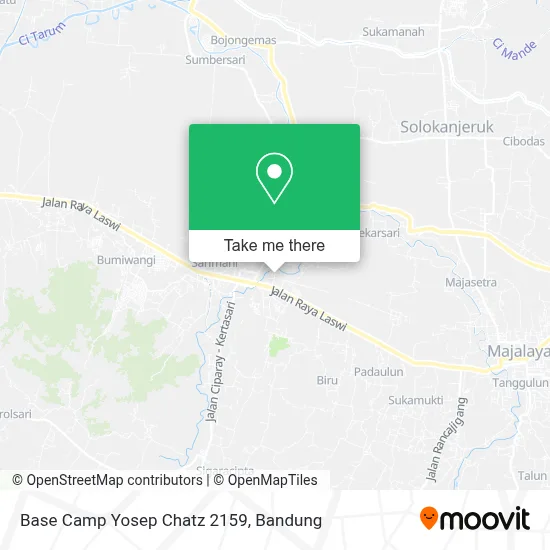 Base Camp Yosep Chatz 2159 map