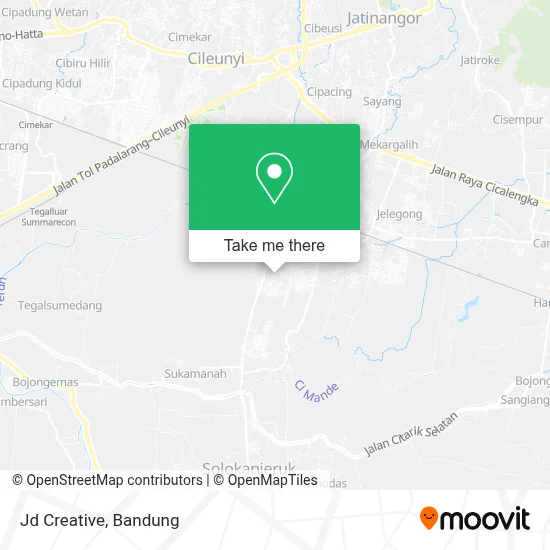 Jd Creative map