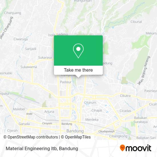 Material Engineering Itb map