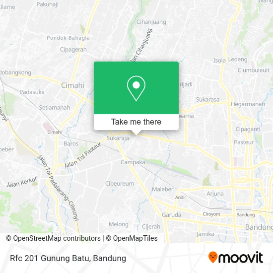 Rfc 201 Gunung Batu map