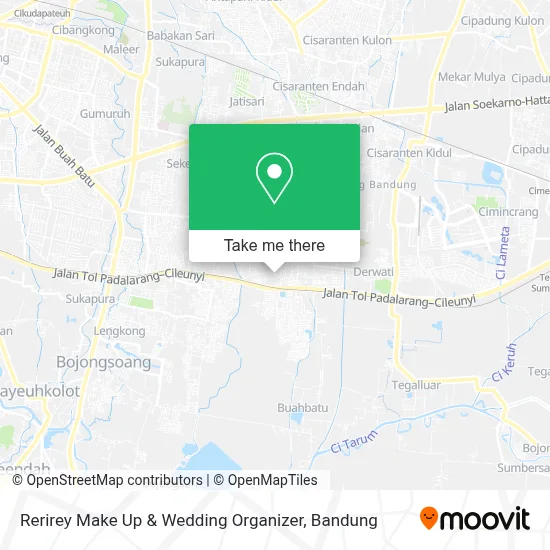 Rerirey Make Up & Wedding Organizer map