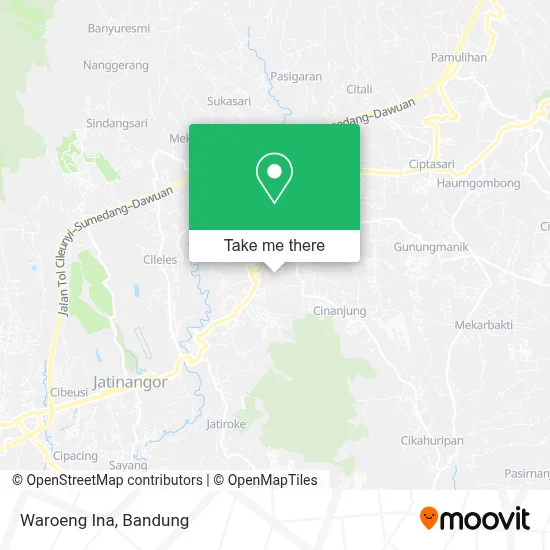 Waroeng Ina map