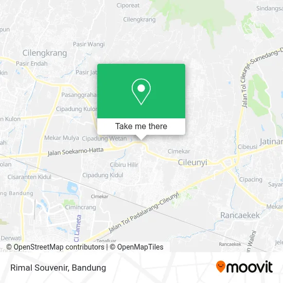 Rimal Souvenir map