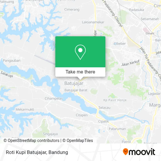 Roti Kupi Batujajar map