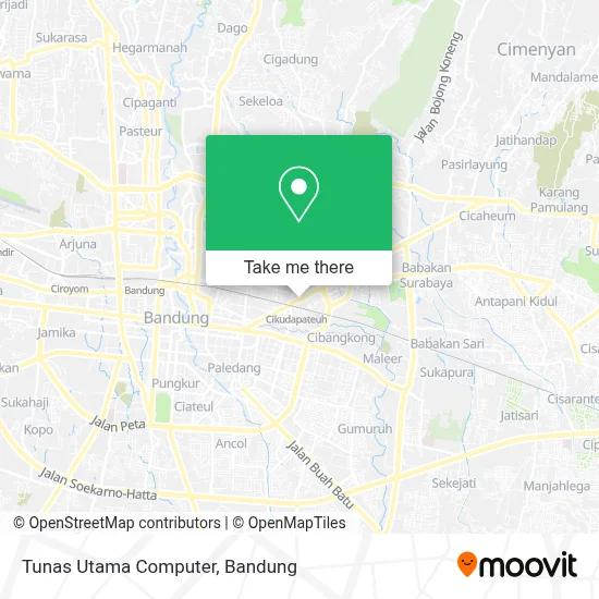 Tunas Utama Computer map