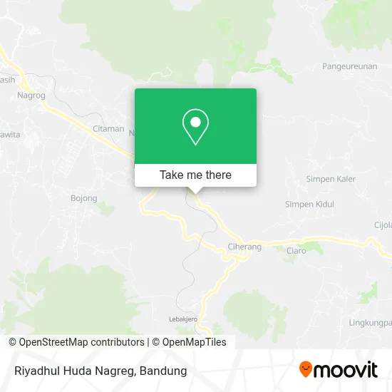 Riyadhul Huda Nagreg map