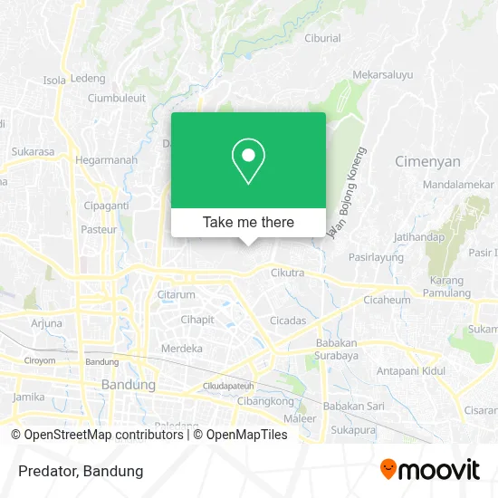 Predator map
