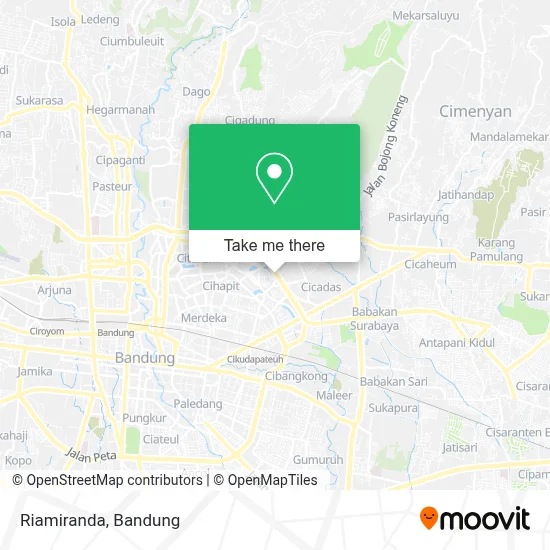 Riamiranda map