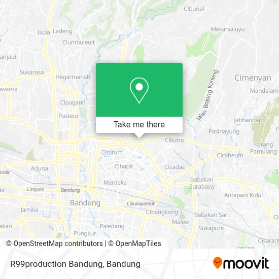 R99production Bandung map