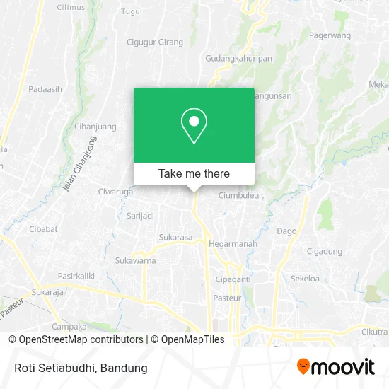 Roti Setiabudhi map