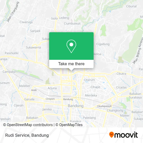 Rudi Service map
