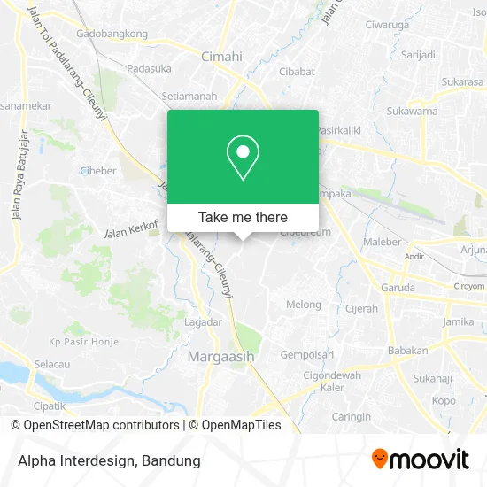 Alpha Interdesign map